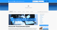 Desktop Screenshot of megalinkcorp.com.br